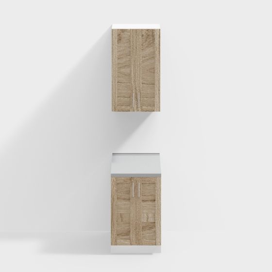 Urban Window Cabinet Series 3D model