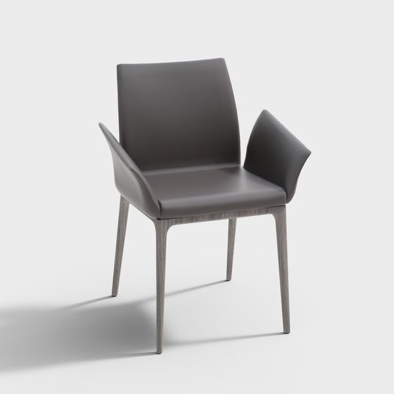 Chaise de salle à manger noire 28