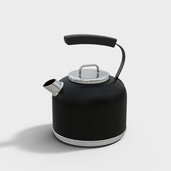 Minimalist Tea Kettle 3D Model