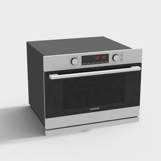 Samsung Electric Oven 3D model for Modern Kitchen