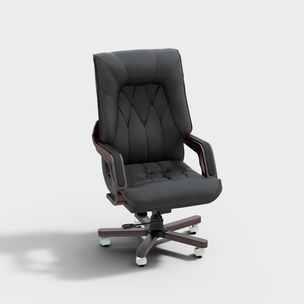 Office chairs-black-2