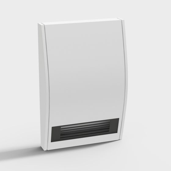 Urban Minimalist Radiator 3D Model Design