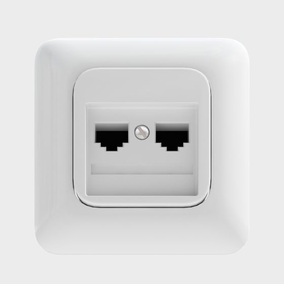 Minimalist 3D Socket Model for Creative Projects