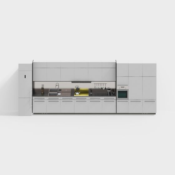 Urban Kitchen 3D model