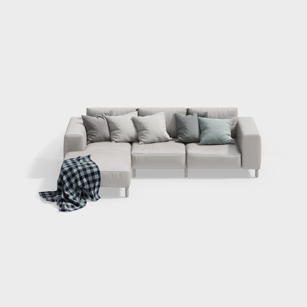 Sofa vải xu hướng đương đại+nude-21