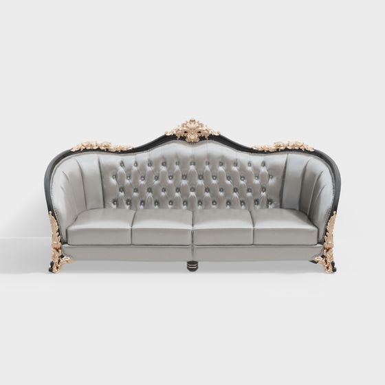 Royal Elegance Sofa 3D model