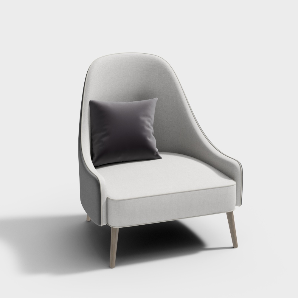  Recreational chair+white-36