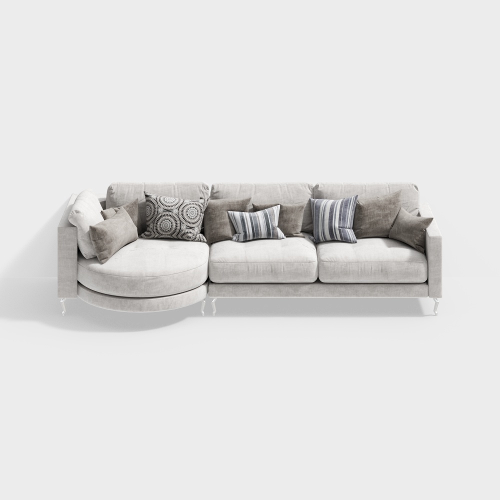 Sofa Fama Opera White