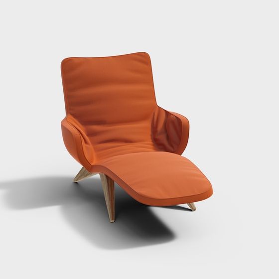 Cozy Lounge Chair 3D model