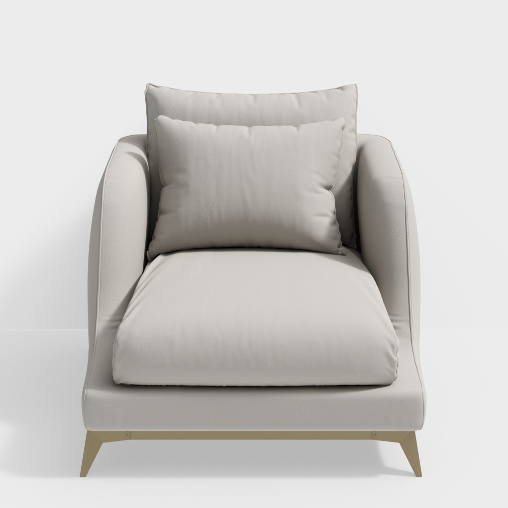 Cozy Corner Chair 3D model