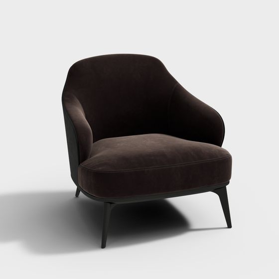 Elegant Modern 3D Sofa Model