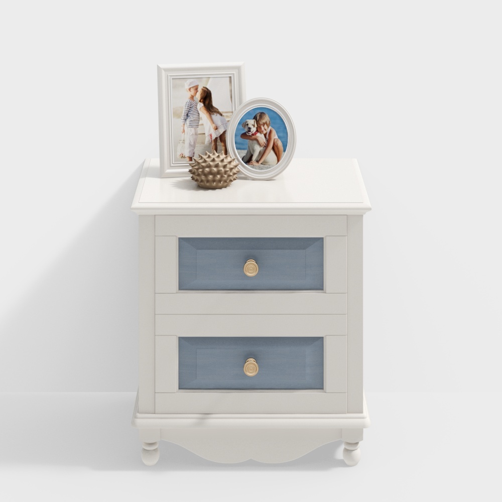 Bàn đầu giường + trắng