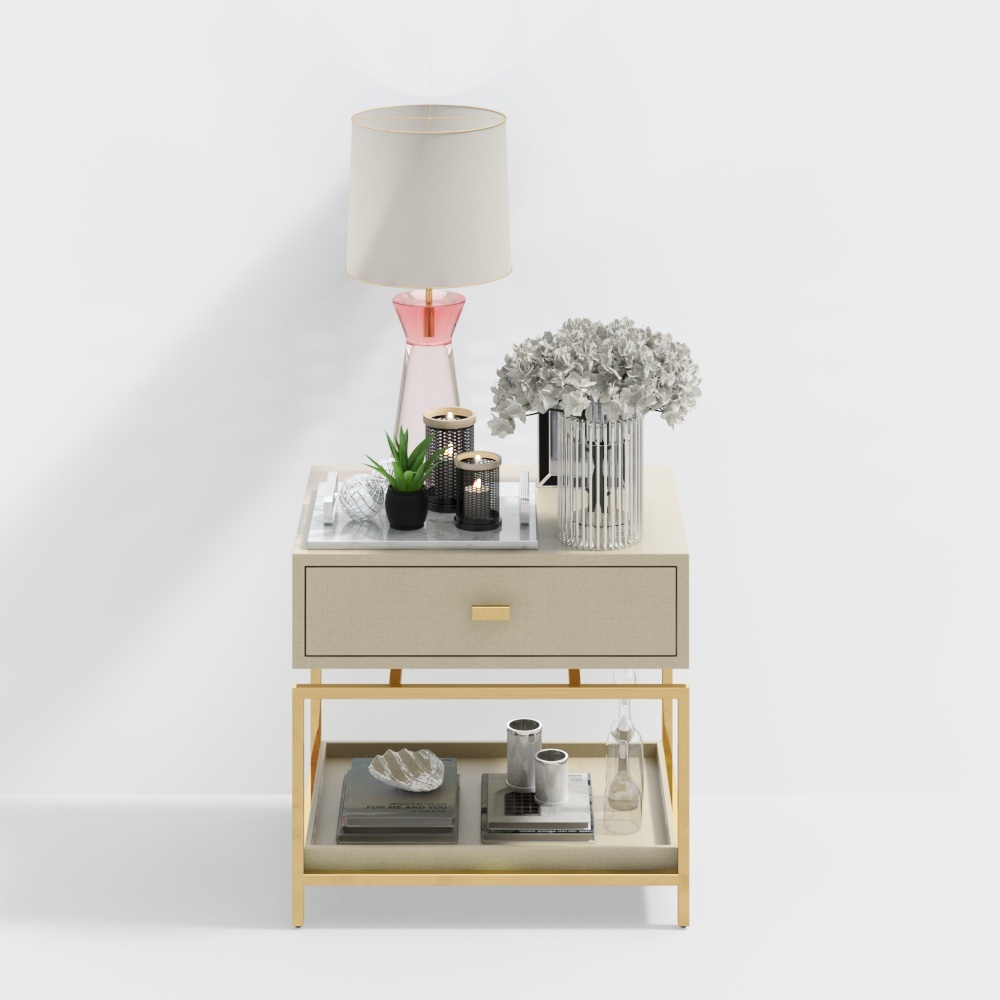 Bàn đầu giường+Trắng-5