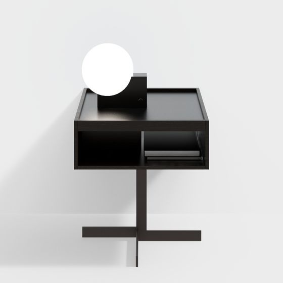 Table de chevet+Noire