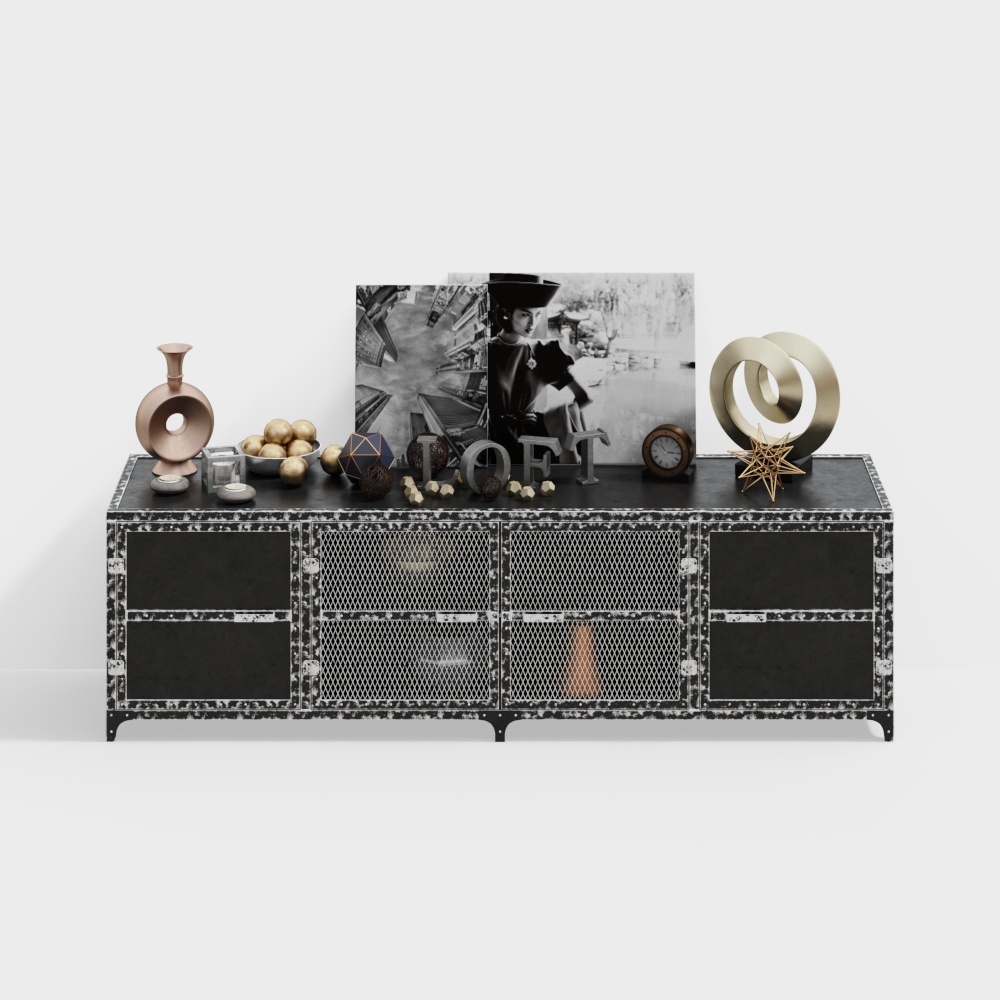 ТВ стойка+черная