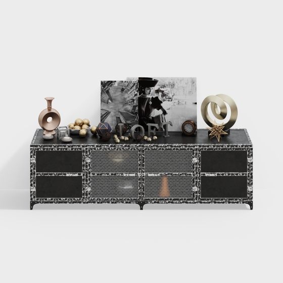 ТВ стойка+черная