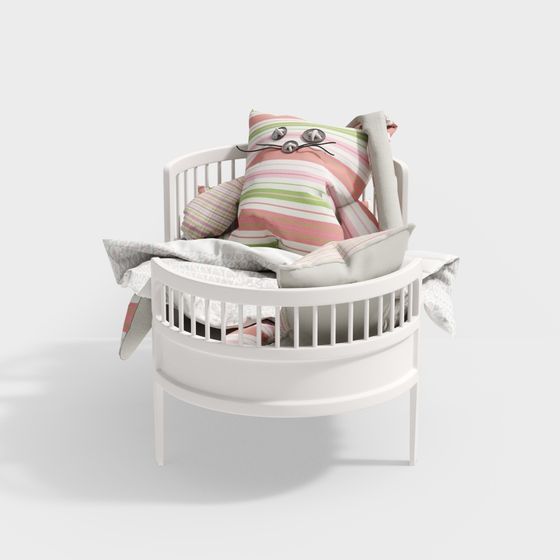 Cozy Corner Chair 3D model