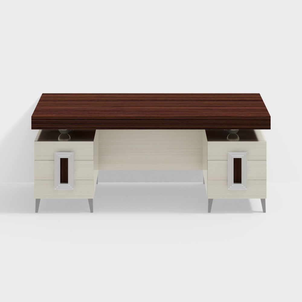 Art Deco Desk 3D model