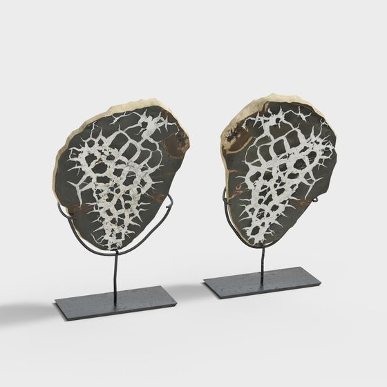 Stunning Rock Crack Art 3D model