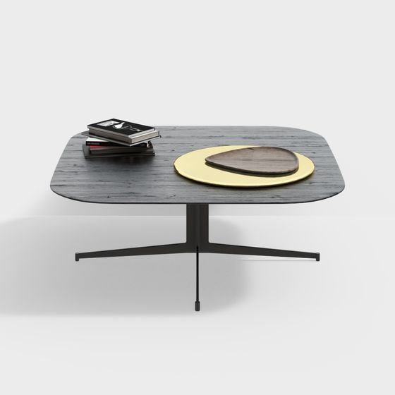 Urban Corner Coffee Table 3D model for Modern Spaces