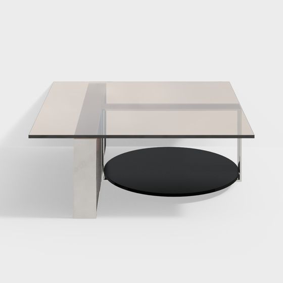 Urban Living Room Side Table 3D model