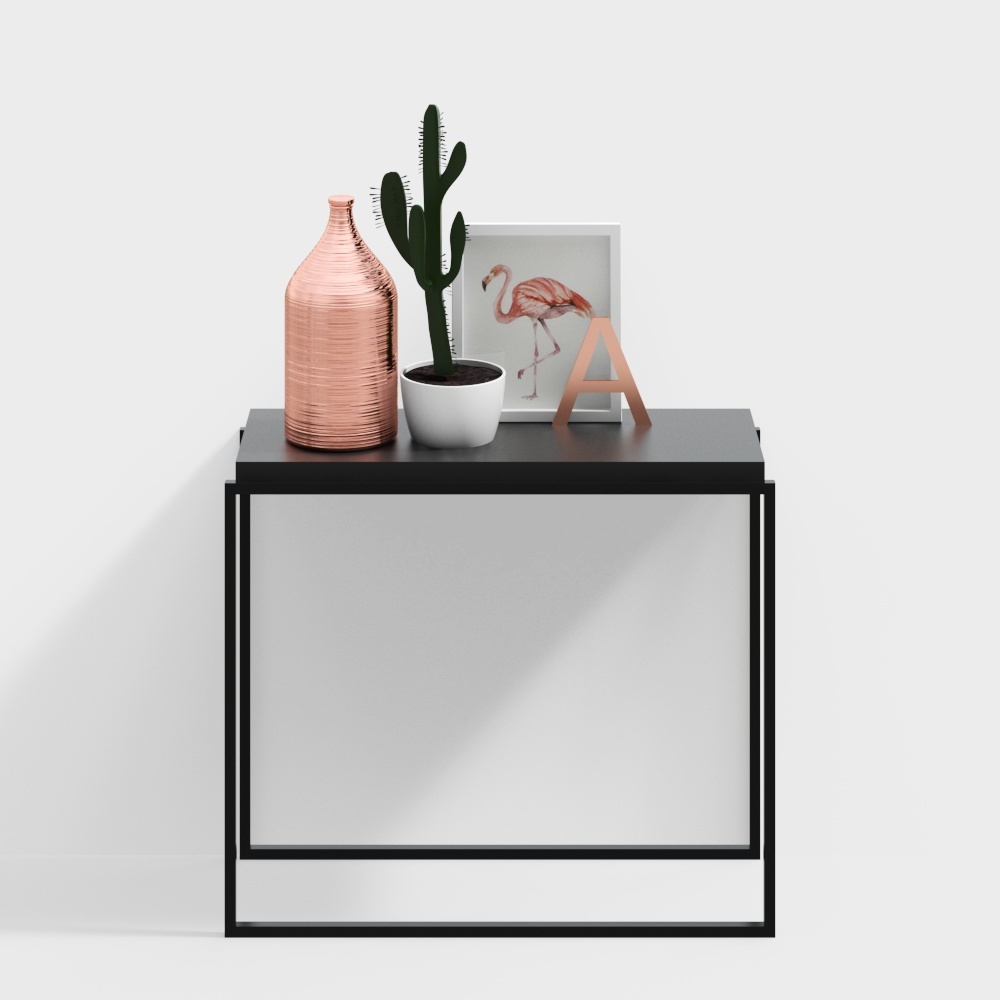 Urban Corner Side Table 3D model
