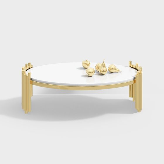 Elegant Round Table 3D model for Modern Aesthetics