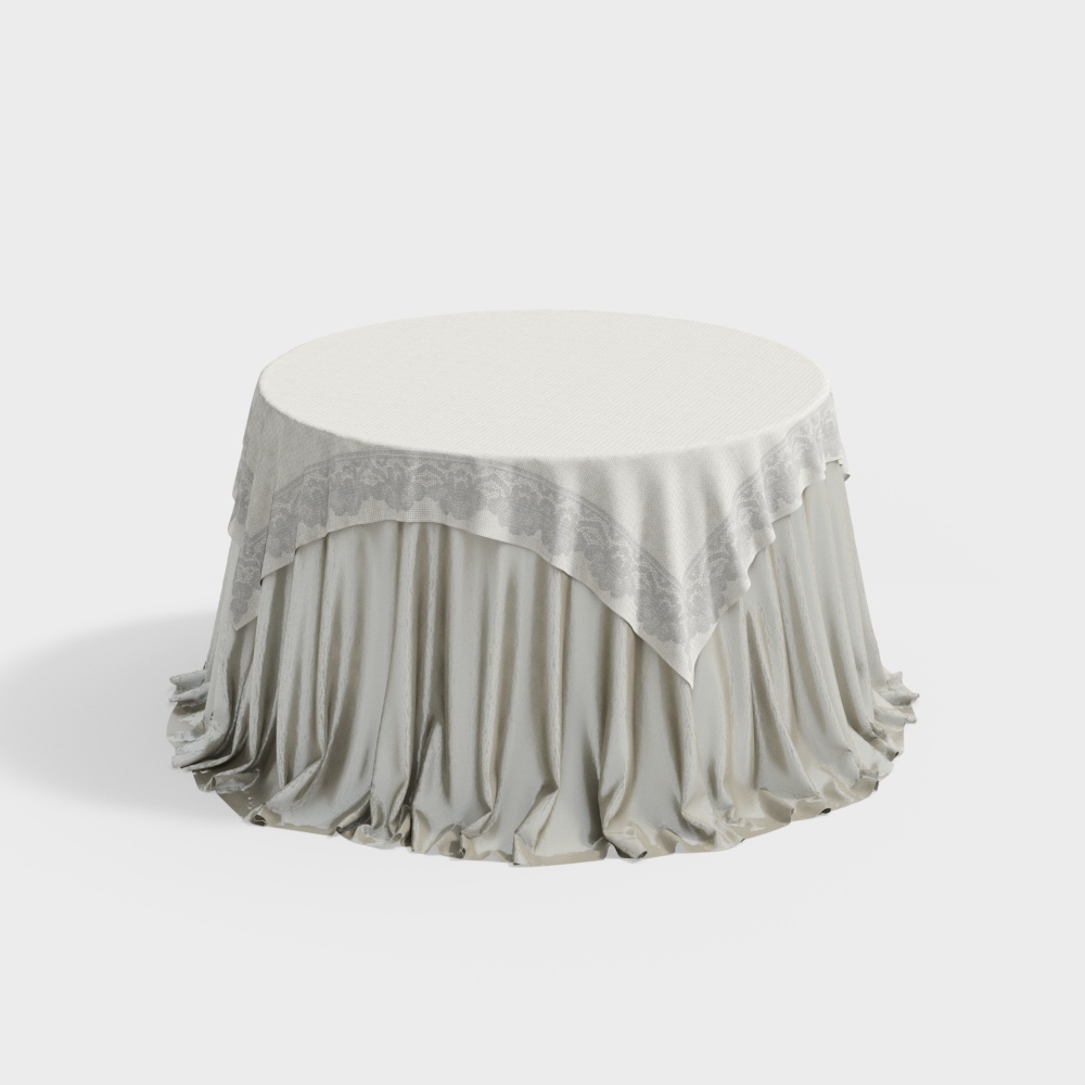 Table de salle à manger blanche df055