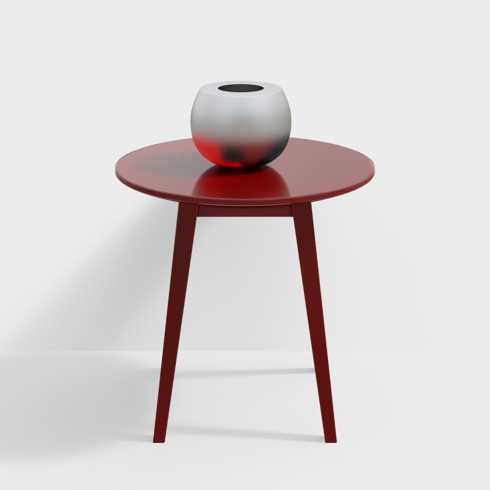 modern side table+brown-7