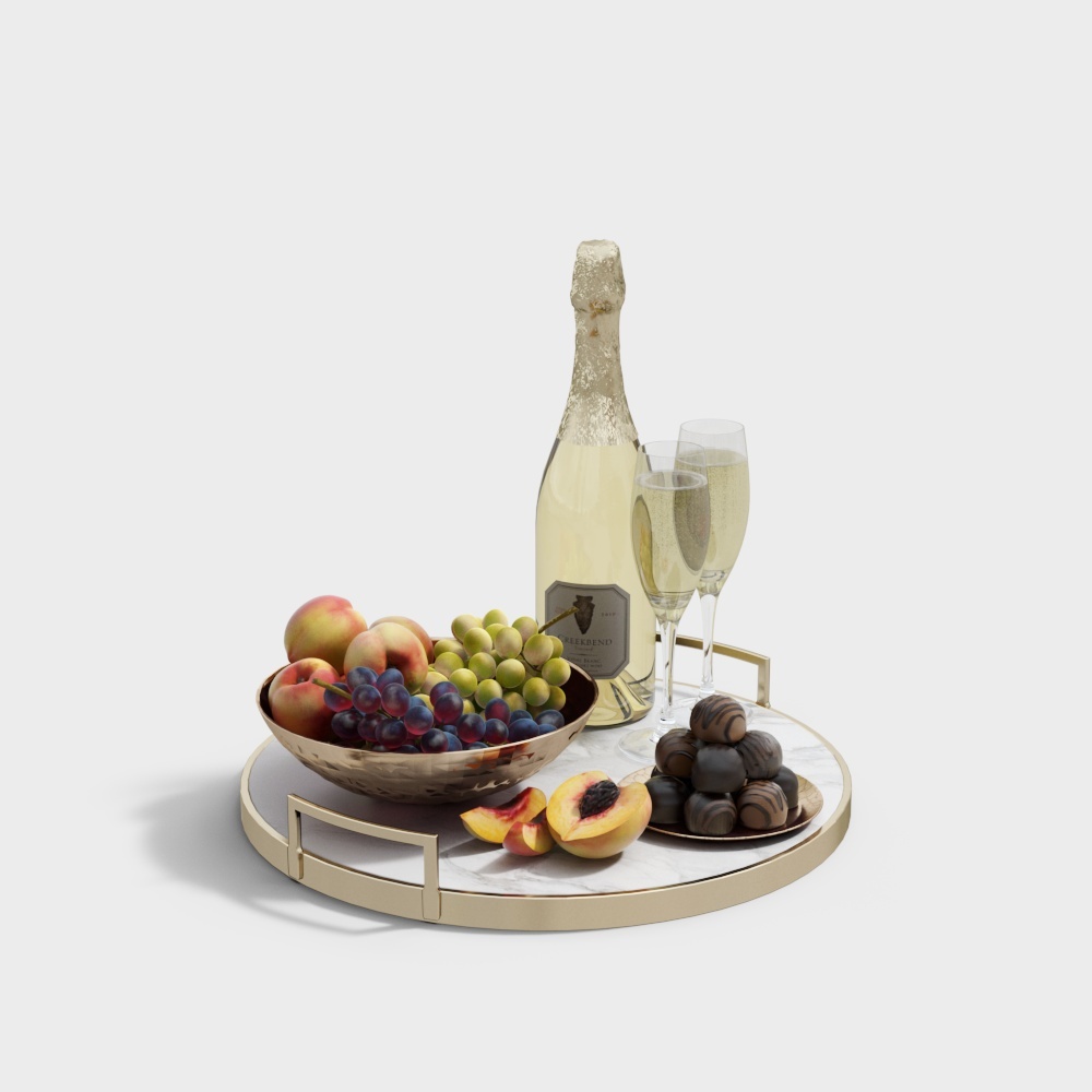 Ornement - Vin et nourriture