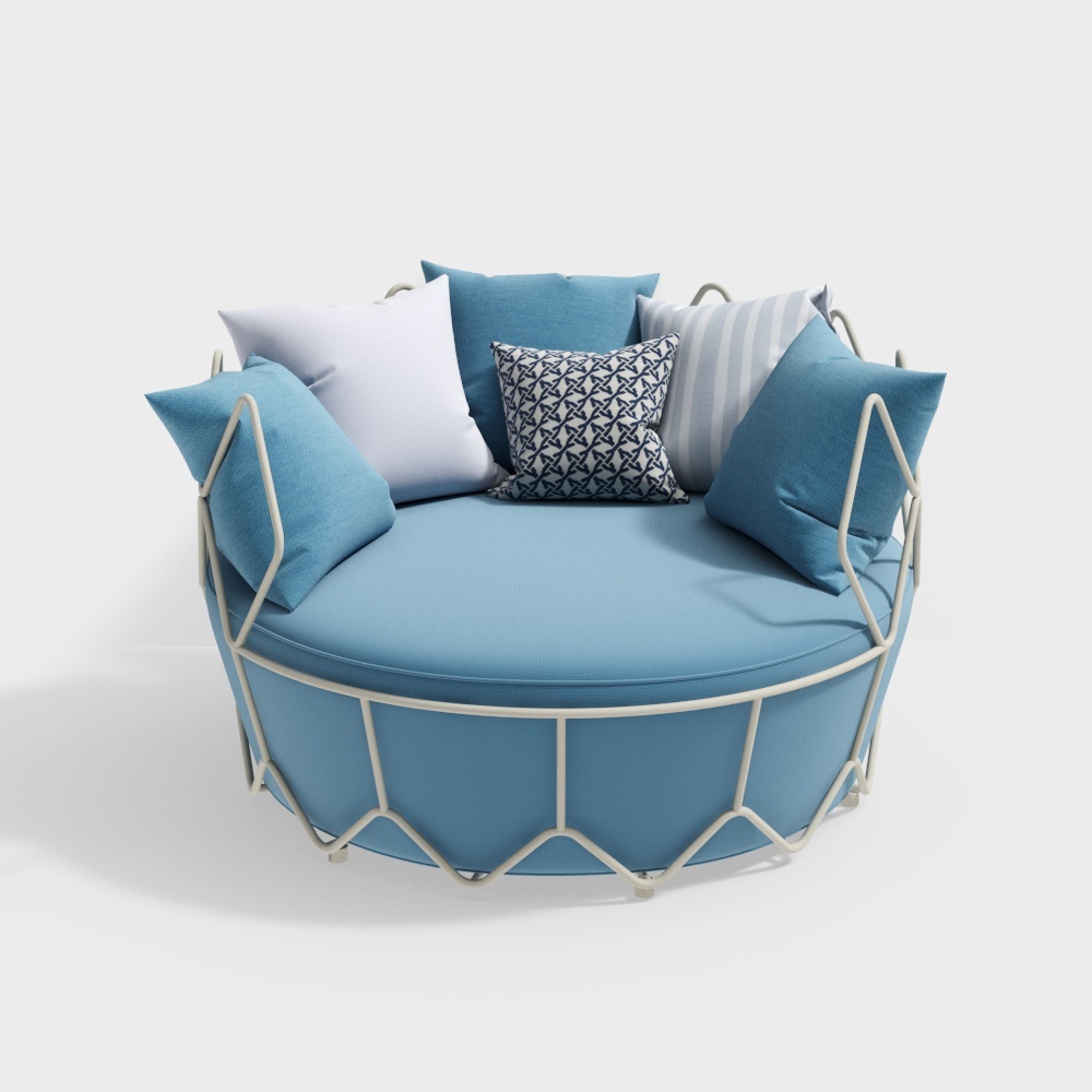 Dreamy Sofa 3D model