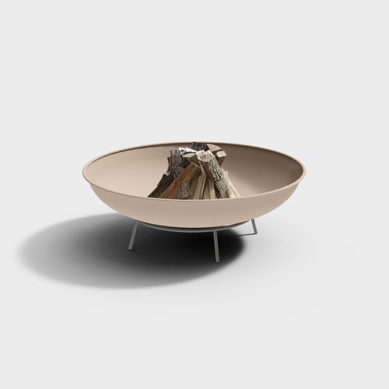 Tacho+Corten+100cm Feuerstelle