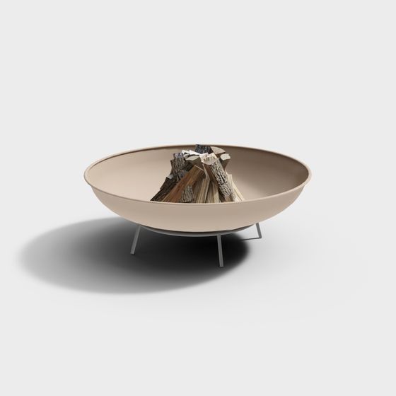 Outdoor Fire Pit 3D model