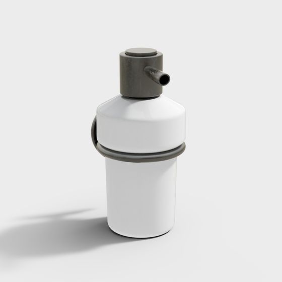 Low-Poly Modern Minimalist 3D Model