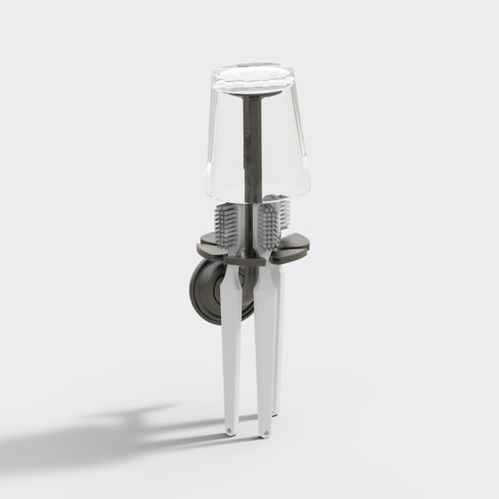 Futuristic Lamp 3D model