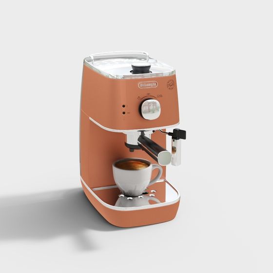 Vintage Delonghi Coffee Machine 3D model