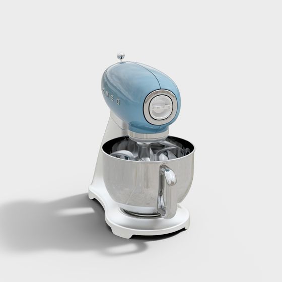 Retro Modern SMEG Mixer 3D model