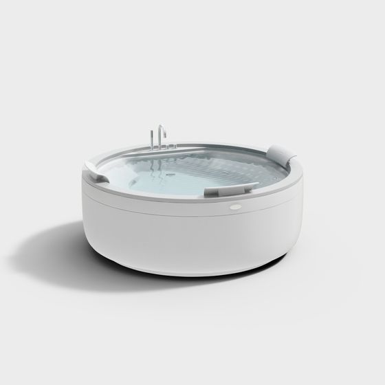 Black Jacuzzi 3D Model