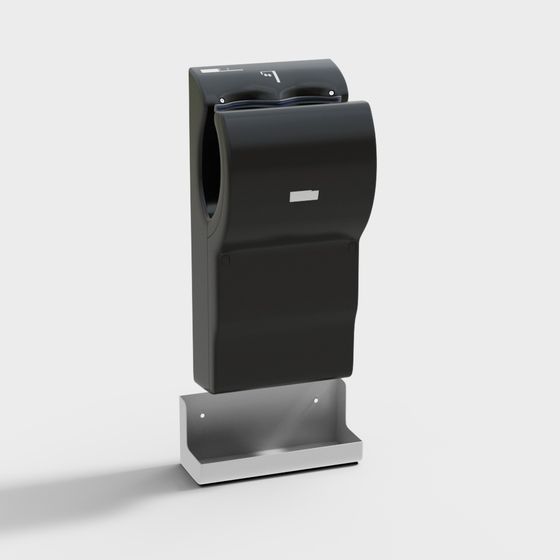 Futuristic Hand Dryer 3D model Design