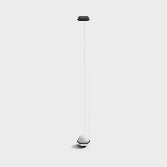 Modern Minimalist Hanging Pendant Light 3D model