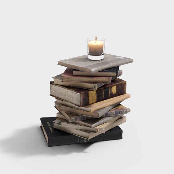 Knowledge Tower 3D model for Creative Projects