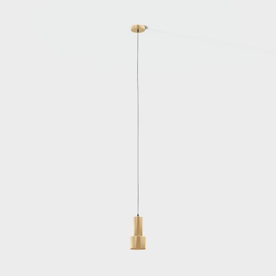 Stylish Scandinavian Chandelier 3D model for Modern Spaces