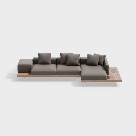 Urban Comfort Sofa 3D model