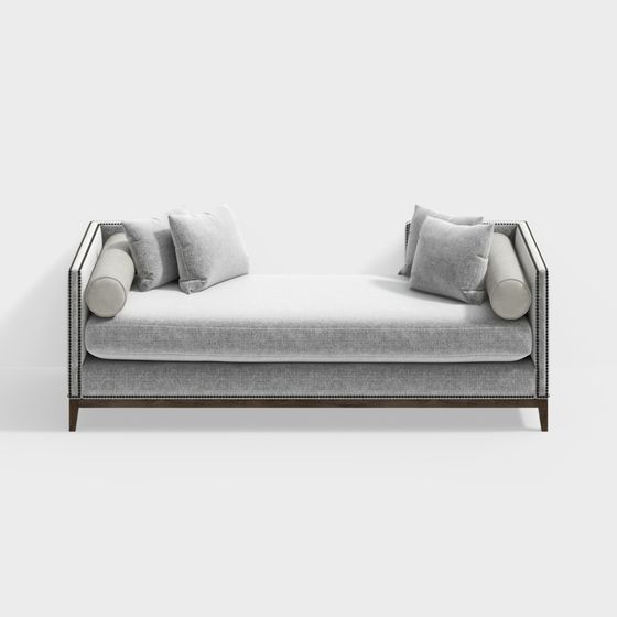 Ghế chaise nailhead
