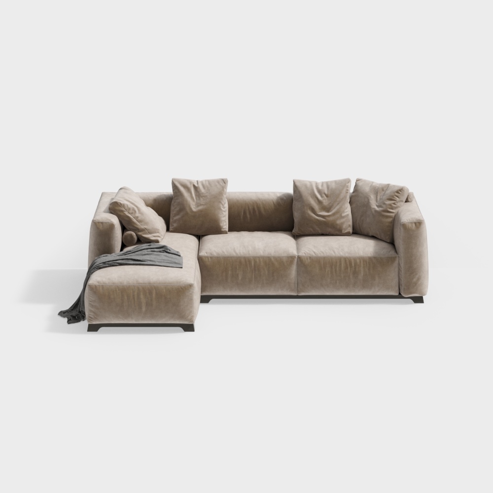 Sofa da + nâu 2