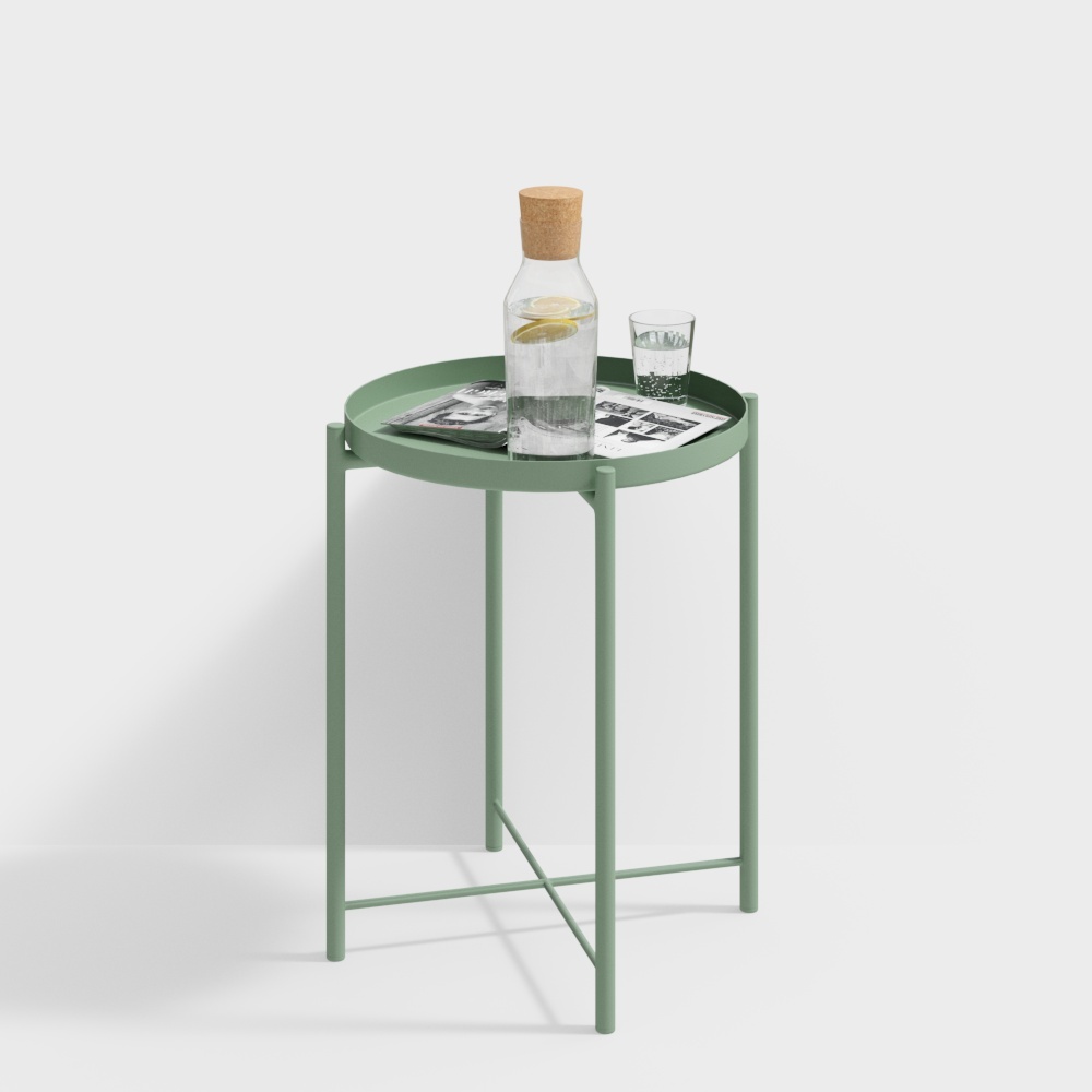 Mint Side Table 3D model