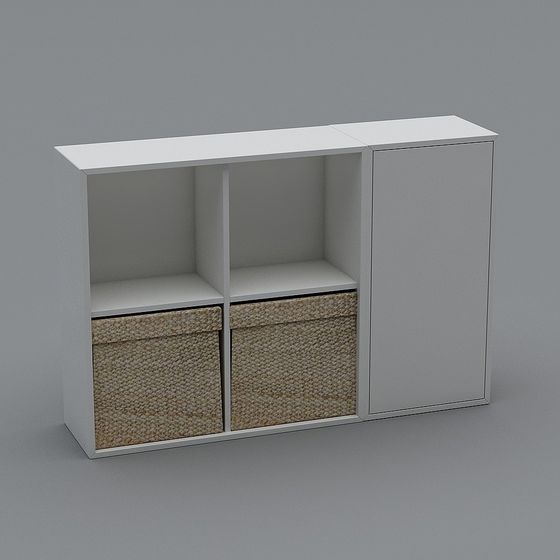 Urban Storage Shelf 3D model