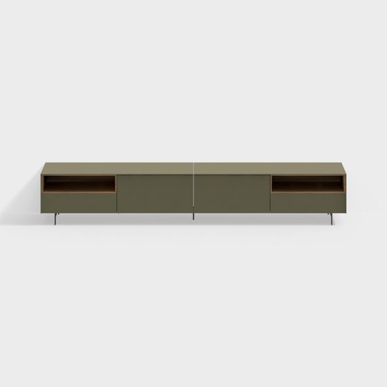 Modern Minimalist TV Cabinet 3D model
