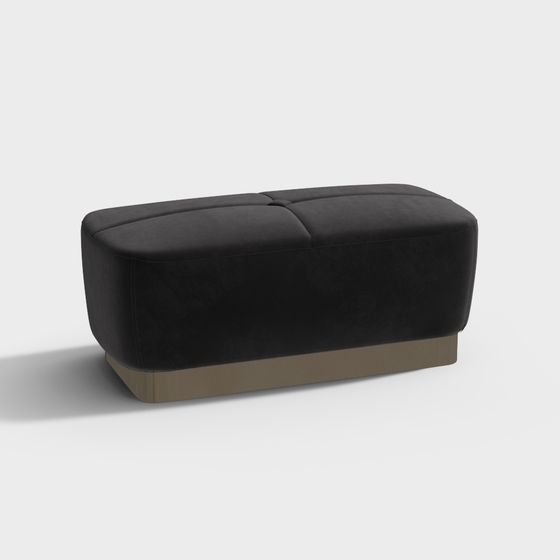 Urban Comfort Ottoman 3D model