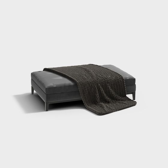 Urban Sofa Low-Poly 3D model